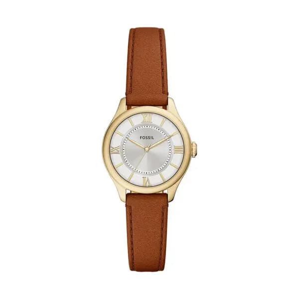 Fossil Montre Fossil Collection Gilmore en Cuir Marron