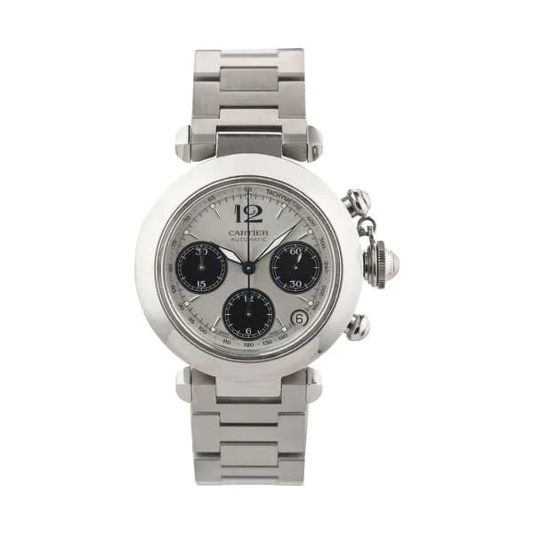 Cartier Montre Cartier Pasha C Chronographe 2412 automatique 36 mm Full Set 2003