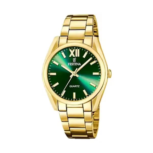 Festina Montre Femme FESTINA BOYFRIEND COLLECTION en Acier Jaune Etanche