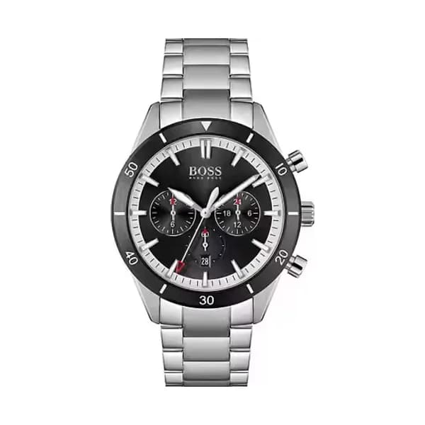 Hugo Boss Montre Analogique Homme Boss Acier Gris 1513862 - Cleor