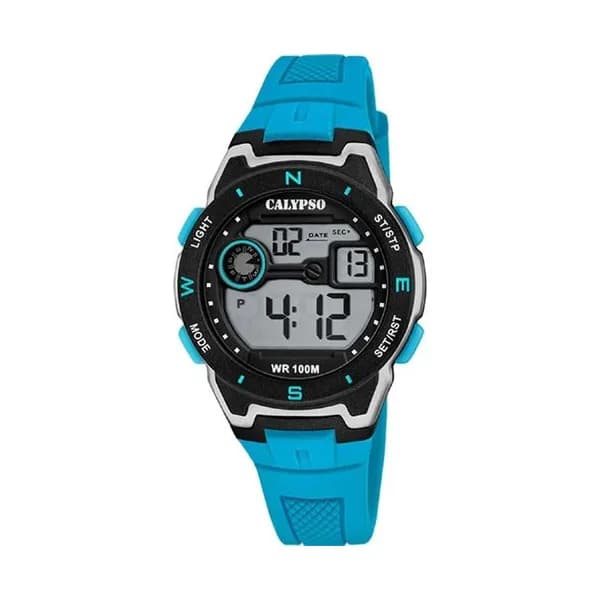 Calypso Montre Calypso en Silicone Bleu