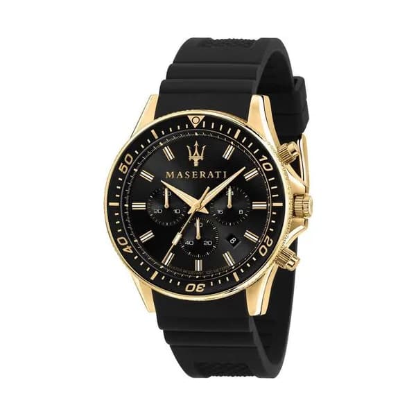 Maserati Montre Maserati en Silicone Noir