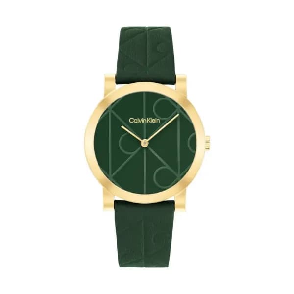 Calvin Klein Montre Calvin Klein Monogram Vert