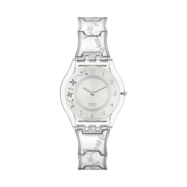 Swatch Montre Swatch Skin Classic Biosourced en Métal Argenté