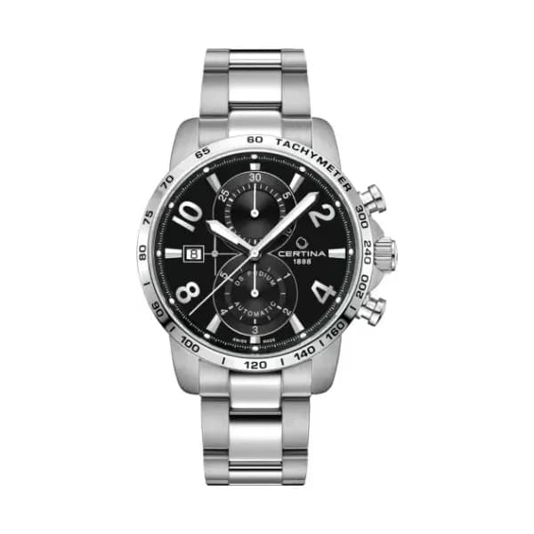 Certina Montre Certina DS Podium Chronograph Automatic Cadran Noir