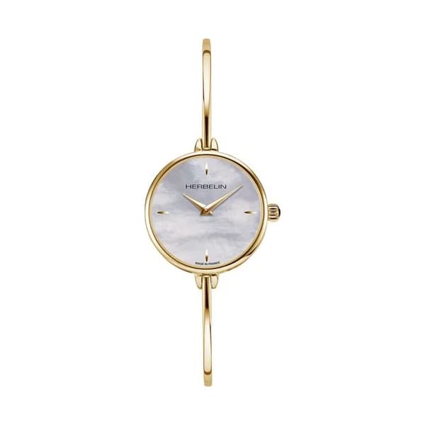 Michel Herbelin Montre michel herbelin Fil Acier et PVD Doré 26 mm - 17206BP19