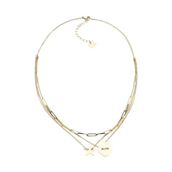 Zag Bijoux Multi-rangs Femme Etoile Doré