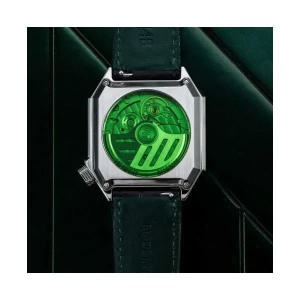 March LA.B Mansart Automatique - Grall Date - Alligator Noir