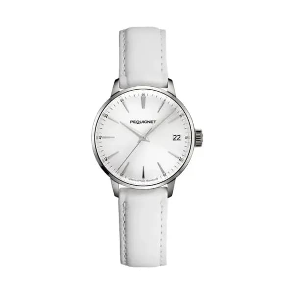 Pequignet Montre Attitude Douce France Blanc Voilier 9064413 CGR
