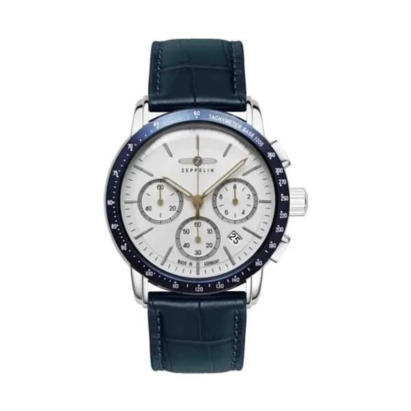 Zeppelin Montre Zeppelin New York Quartz Cadran Blanc - 88781