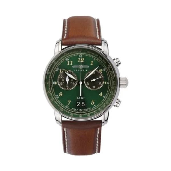Zeppelin Montre Zeppelin LZ 127 Graf Zeppelin Quartz Cadran Vert - 86844