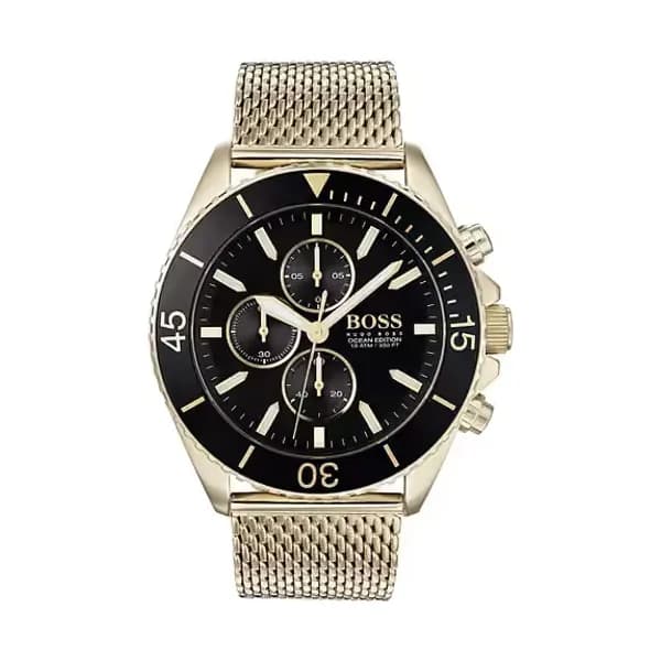 Hugo Boss Montre Homme BOSS en Acier Jaune