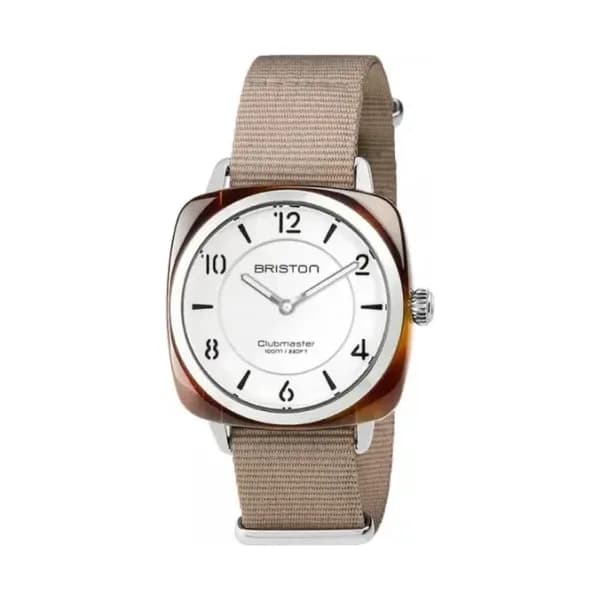 Briston Montre Briston Clubmaster Chic Acétate Cadran Blanc