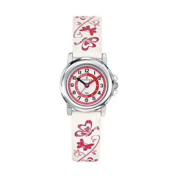 Certus Montre Certus en Cuir Blanc