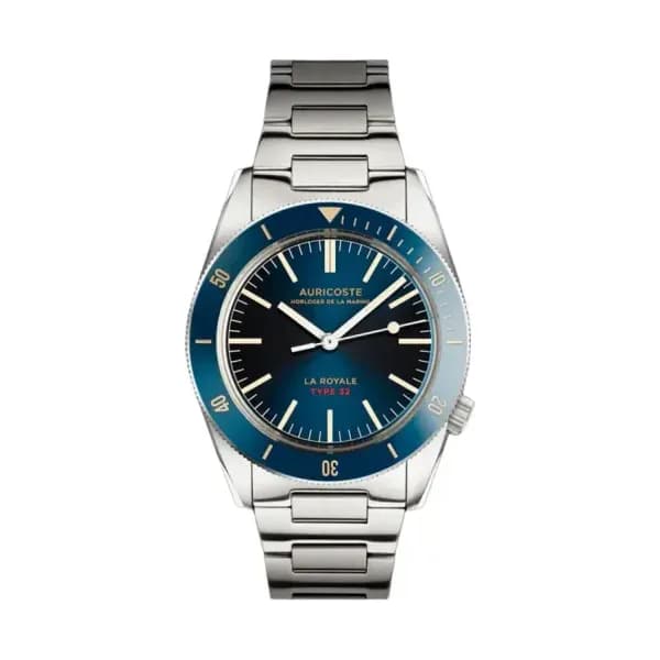 Auricoste Montre la Royale Type 32 Bleue
