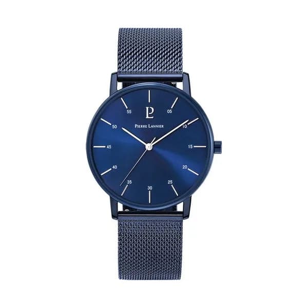 Pierre Lannier Montre Pierre Lannier en Acier Bleu