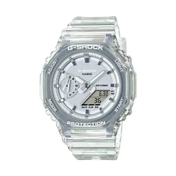 Casio Montre GShock Classic Lady - Série GMA-S - Transparent 46.2 x 42.9 mm- GMA-S2100SK-7A