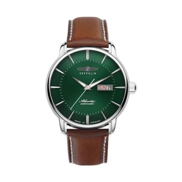 Zeppelin Montre Zeppelin Atlantic Auto Automatique Cadran Vert - 84664