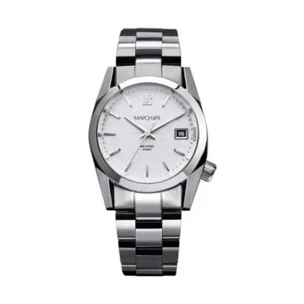 March LA.B Montre March LA.B AM69 Automatique Cadran White Acier brossé 3 maillons