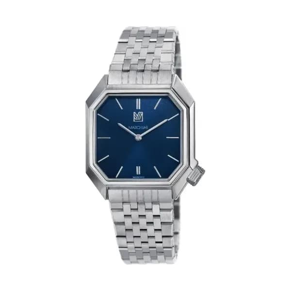 March LA.B Mansart Electrique - Navy - Acier Brossé 7 Maillons