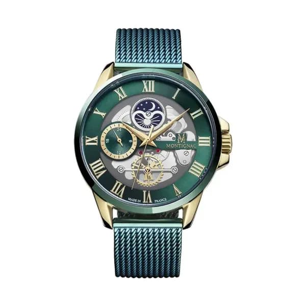 Montignac Montre quartz Homme Round Vert