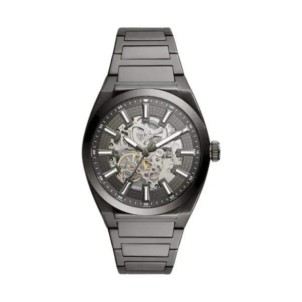 Fossil Montre Automatique Fossil Collection Everett en Métal Gris