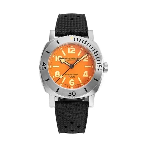 Nivada Grenchen Montre Depthmaster Orange 14127A