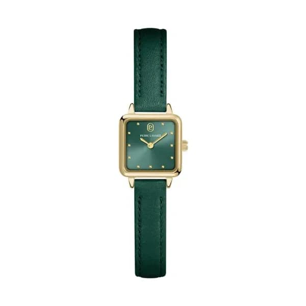 Pierre Lannier Montre Pierre Lannier Collection Neora en Cuir Vert