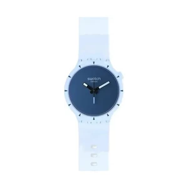 Swatch Montre Big Bold Bioceramic Arctic Bleu SB03N102