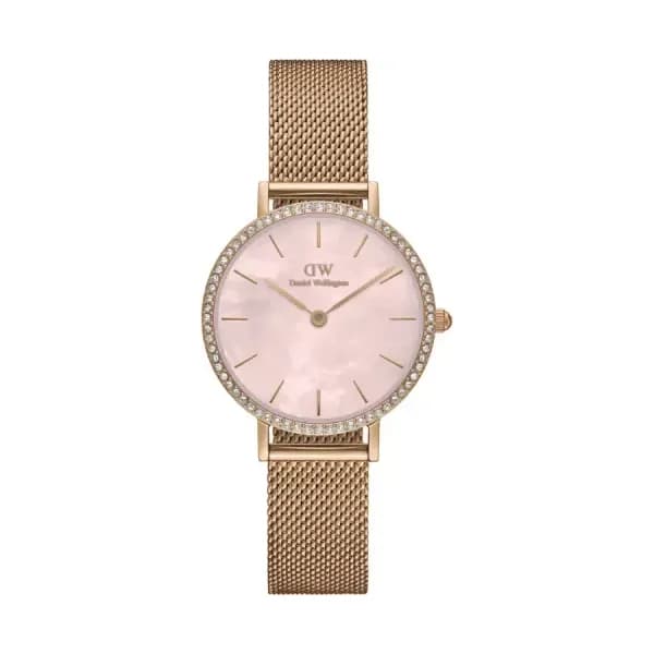 Daniel Wellington Montre Petite Lumine Bezel Melrose Pink MOP DW00100663