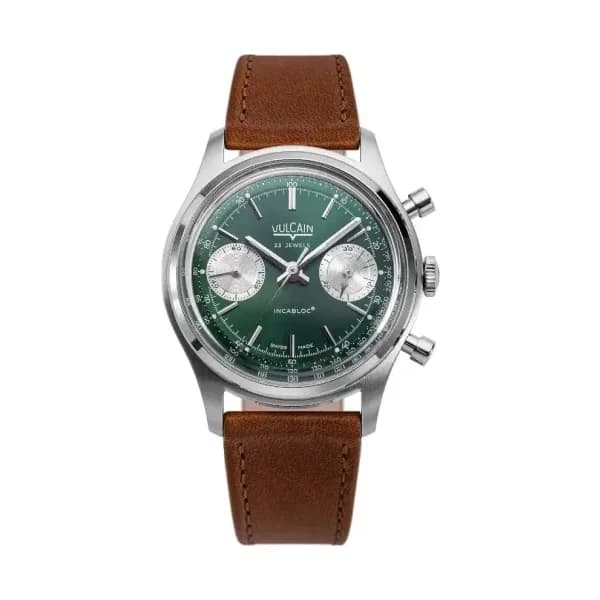 Vulcain Chronograph Green