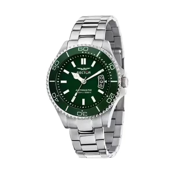 Sector Montre Homme SECTOR en Acier Cadran Verte Etanche
