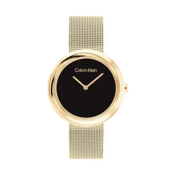 Calvin Klein Montre Calvin Klein Twisted Bezel Noir