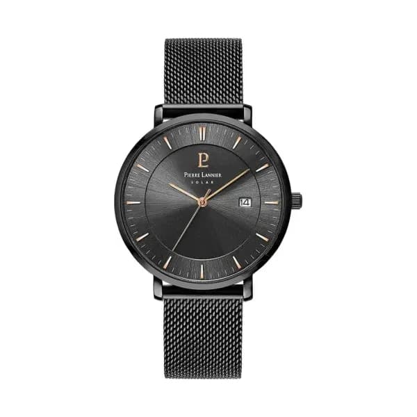 Pierre Lannier Montre Analogique Homme Pierre Lannier Acier Noir 209G439