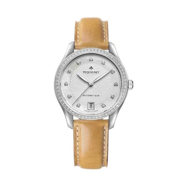 Pequignet E. Montre Pequignet Elégance - 34 mm Femme -4000509SCD/2-CG