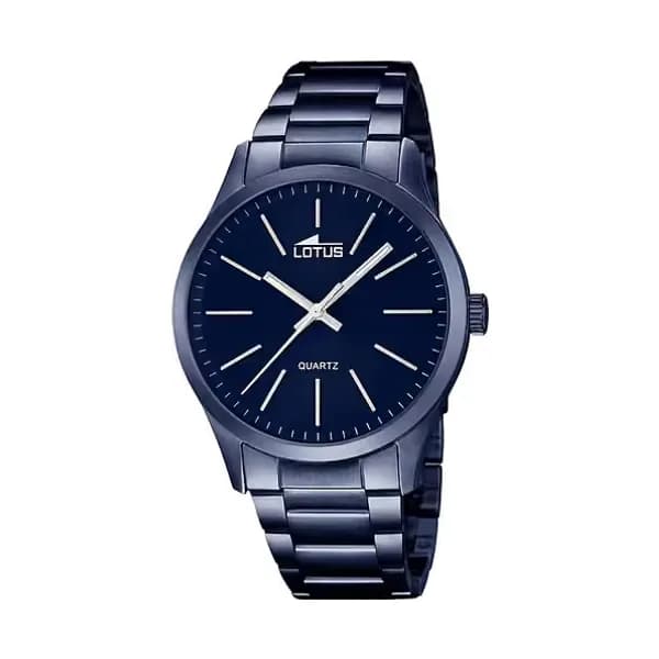 Lotus Montre Analogique Homme Lotus Acier Bleu 18163/3 - Cleor