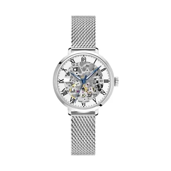 Pierre Lannier Montre Pierre Lannier Lannier Automatique 35 Blanc