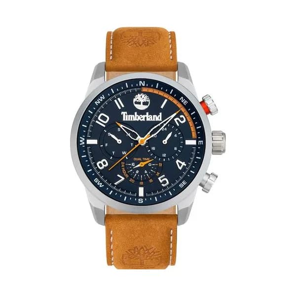 Timberland Montre Timberland Collection Forestdale en Cuir Marron