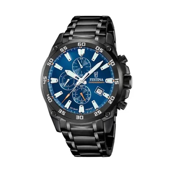 Festina Montre Festina Timeless Chrono 47 Bleu