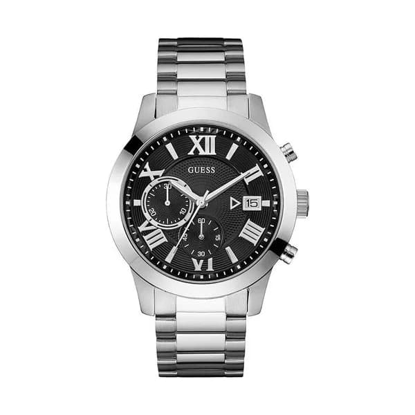 Guess Montre Guess en Acier Argenté