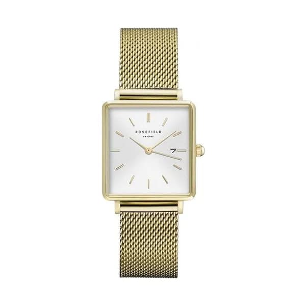 Rosefield Montre Rosefield the Boxy Blanc