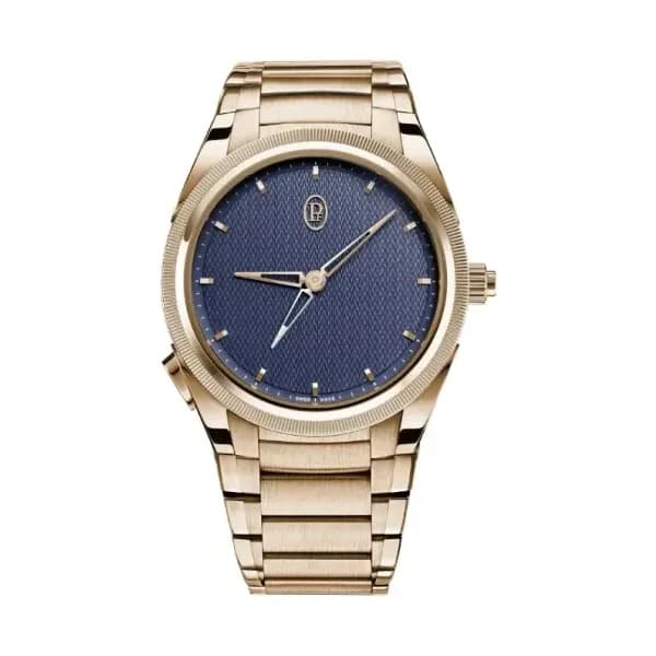 Parmigiani Fleurier Tonda Pf GMT Rattrapante Rose Gold Milano Blue