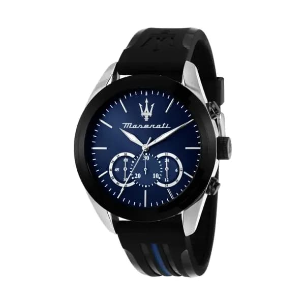 Maserati Montre quartz Homme Traguardo Bleu