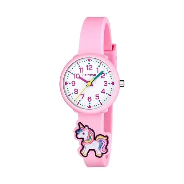 Calypso Montre Calypso en Silicone Rose