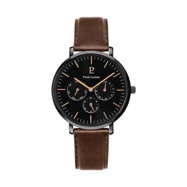 Pierre Lannier Montre Pierre Lannier en Cuir Marron