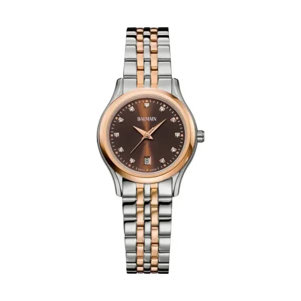 Balmain Montre quartz Femme Beleganza Chocolat