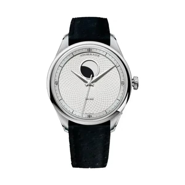 Schaumburg Watch Montre the black Lucky Moon