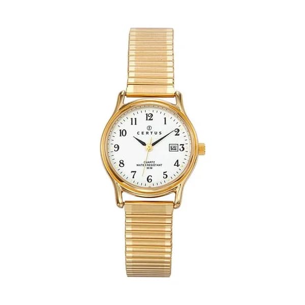 Certus Montre Certus en Acier Doré