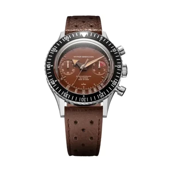 Nivada Grenchen Montre Chronomaster Tropical 41 mm 85141M01