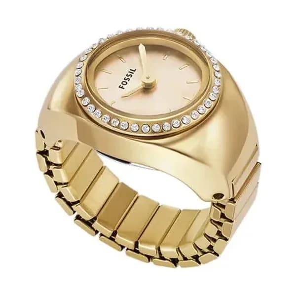 Fossil Montre Fossil Watch Ring Doré